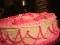 Torta de Rosas (día de la madre, quince años/dieciseis,niñas)